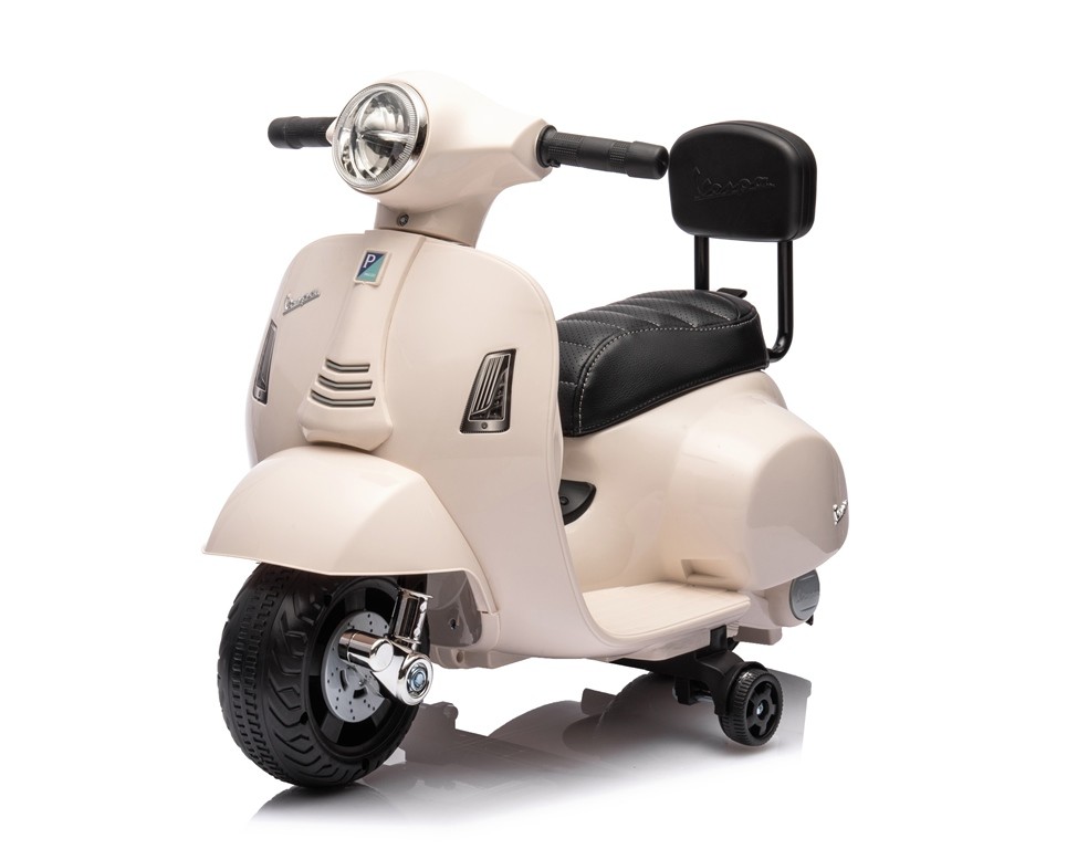 Piaggio Mini Vespa GTS Elettrica per Bambini con Sedile in Pelle Batteria 6Volt - Foto 38 di 56