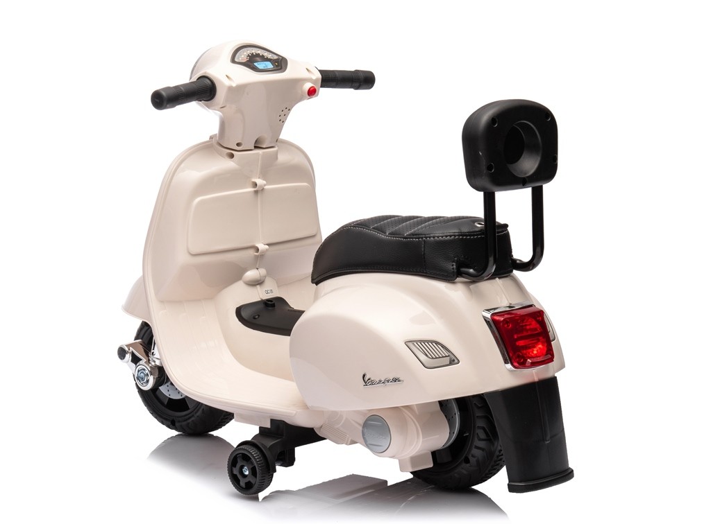 Piaggio Mini Vespa GTS Elettrica per Bambini con Sedile in Pelle Batteria 6Volt - Foto 33 di 56
