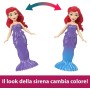 ​Mattel HLW95 Disney Princess Il Castello dei Due Mondi di Ariel componibile con mini bambola e 12 accessori