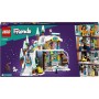 LEGO Friends 41756 Pista da Sci e Baita con 3 Mini Bamboline e volpe