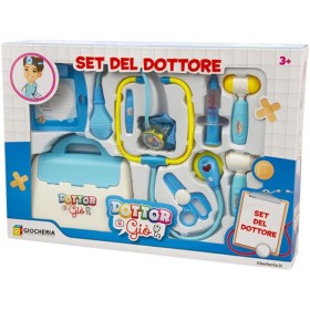 Giocheria GGI210070 Dottor Giò Set del Dottore con Valigetta Giocheria GGI210070 Dottor Giò Set del Dottore con Valigetta