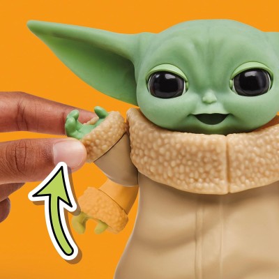 Hasbro F6864 Star Wars Grogu dalle Molte espressioni Grogu Snodabile Alto 12,5 cm con più di 20 espressioni