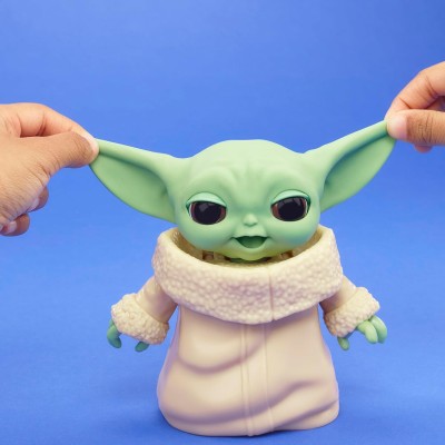 Hasbro F6864 Star Wars Grogu dalle Molte espressioni Grogu Snodabile Alto 12,5 cm con più di 20 espressioni