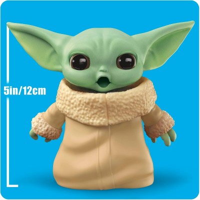 Hasbro F6864 Star Wars Grogu dalle Molte espressioni Grogu Snodabile Alto 12,5 cm con più di 20 espressioni
