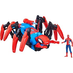Hasbro ‎F7845 Spider-Man Crawl N Blast Spider Lanciatore Ragno con Spiderman da 10cm