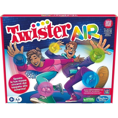 Hasbro F8158 Gioco Twister Air - Twister con app per realtà aumentata