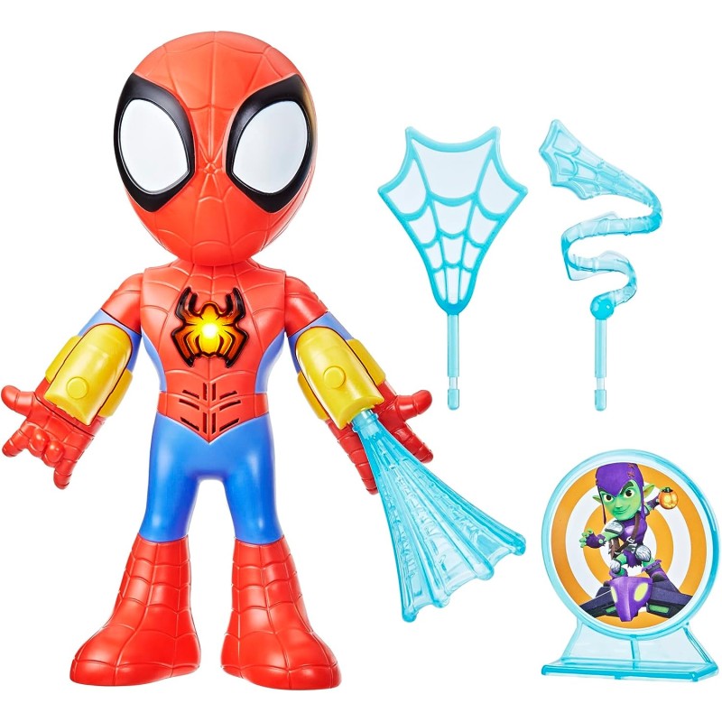 Hasbro F8317 Marvel Spidey And His Amazing Friends Spidey elettronico da 25  cm