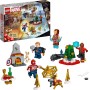 LEGO Marvel 76267 Calendario dell’Avvento degli Avengers 2023 con 24 Regali tra cui Spider-Man, Iron Man e altre Minifigure