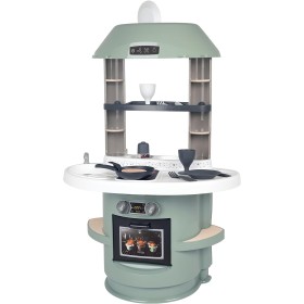 Smoby 7600312700 Cucina Nova con 13 accessori, forno, lavello e piano cottura
