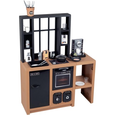 Smoby 7600312600 Cucina Loft  Stile Industriale con 32 Accessori - Made in France