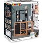 Smoby 7600312600 Cucina Loft  Stile Industriale con 32 Accessori - Made in France