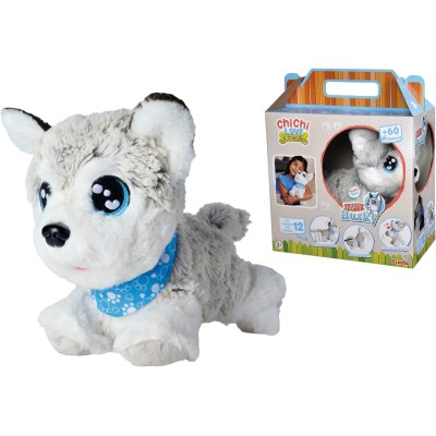 Simba 105890050009 Chi Chi Love Happy Husky 30 cm con 12 comandi e 60 suoni