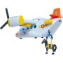 Simba 109252615038 Sam il pompiere aereo di soccorso 42cm con luci e suoni
