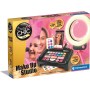 Clementoni 18744 Crazy Chic Make up Studio Trousse Console con Trucchi Lavabili E Pennelli Professionali