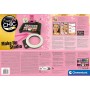 Clementoni 18744 Crazy Chic Make up Studio Trousse Console con Trucchi Lavabili E Pennelli Professionali