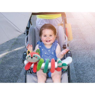 Clementoni 17799 Soft Happy Animals Spirale Morbido da Appendere 0-36 mesi 100% Lavabile