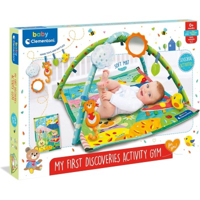Clementoni 17757 My First Discoveries Activity Gym Palestrina Multifunzione con attività Multisensoriali