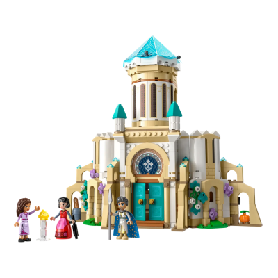 LEGO DISNEY WISH 43224 IL CASTELLO DI RE MAGNIFICO, GIOCO DA COSTRUIRE DAL  FILM WISH CON MINI BAMBOLINE, REGALO DI NATALE - Toys Center