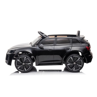 Auto Elettrica Macchina per Bambini 12V Audi RS 6 con Sedile Pelle e Telecomando
