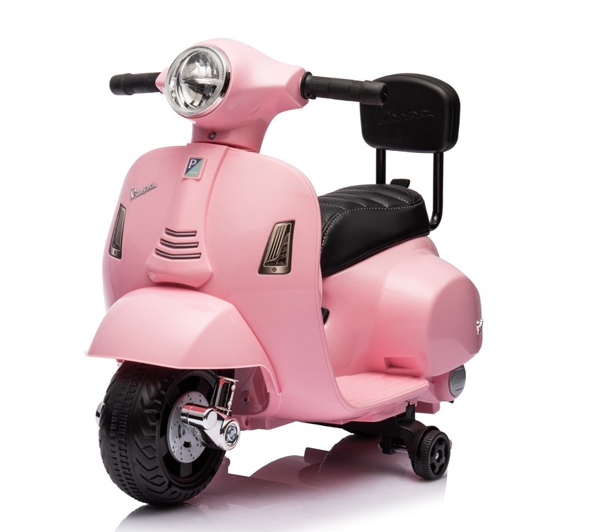 Piaggio Mini Vespa GTS Elettrica per Bambini con Sedile in Pelle Batteria 6Volt - Foto 45 di 56
