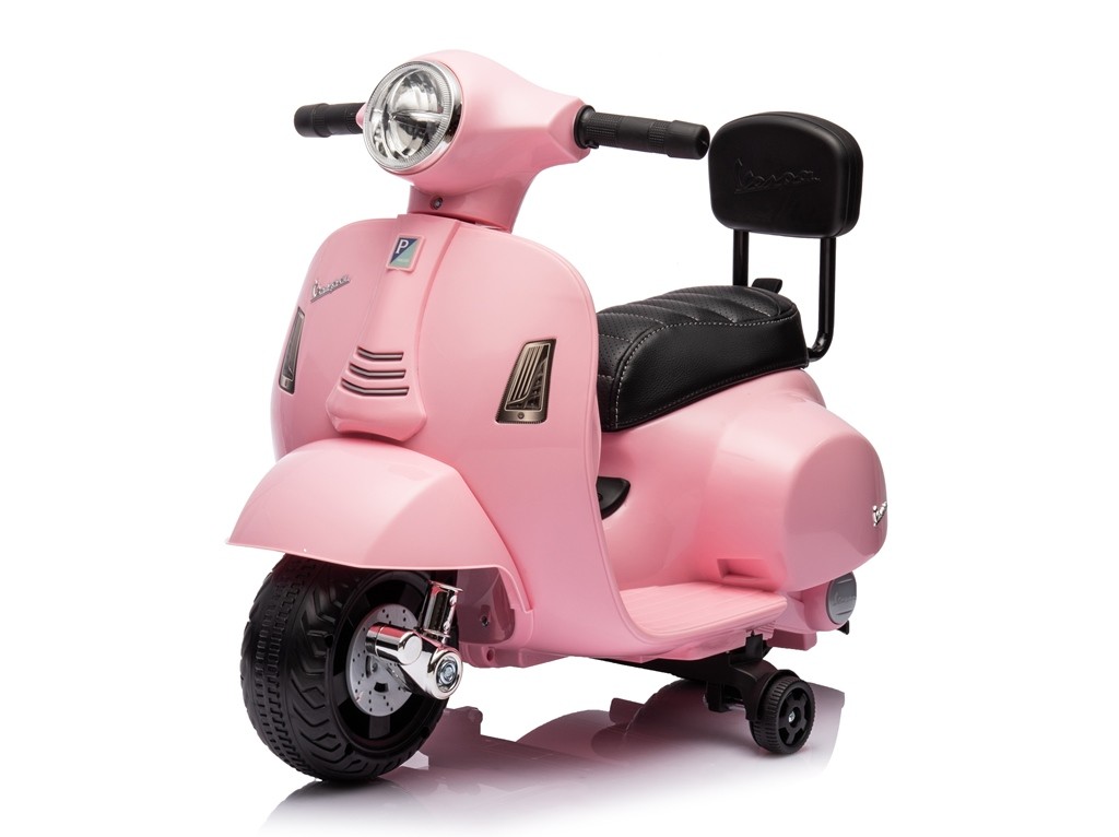 Piaggio Mini Vespa GTS Elettrica per Bambini con Sedile in Pelle Batteria 6Volt - Foto 39 di 56