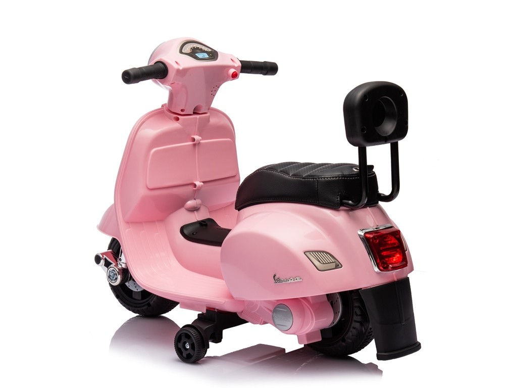 Piaggio Mini Vespa GTS Elettrica per Bambini con Sedile in Pelle Batteria 6Volt - Foto 42 di 56