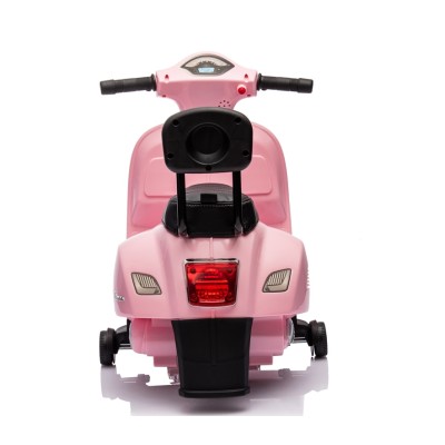 Piaggio Mini Vespa GTS Elettrica per Bambini con Sedile in Pelle Batteria 6Volt
