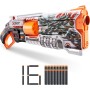 X-Shot 36678 Skins Lock Blaster con 16 freccette canna rotante Air Pocket Dart