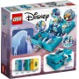 LEGO Disney Frozen 43189 Elsa e le Avventure Fiabesche di Nokk Libro Apribile e Portatile con Mini Bamboline e Cavallo