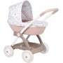 Smoby 7600254118 Baby Nurse Carrozzina 18 mesi con cappottina reclinabile e copertina alta 55 cm