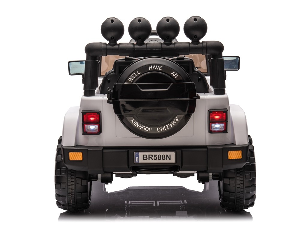 Auto Elettrica Macchina per Bambini Fuoristrada Off-Road con Sedile in Pelle e T - Foto 28 di 90