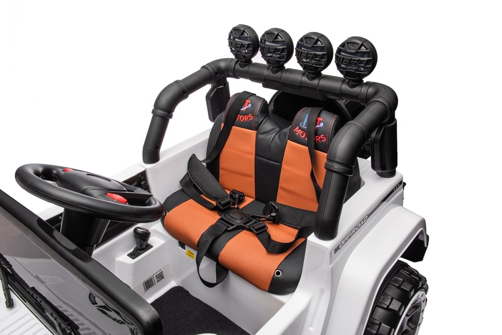 Auto Elettrica Macchina per Bambini Fuoristrada Off-Road con Sedile in Pelle e T - Foto 30 di 90