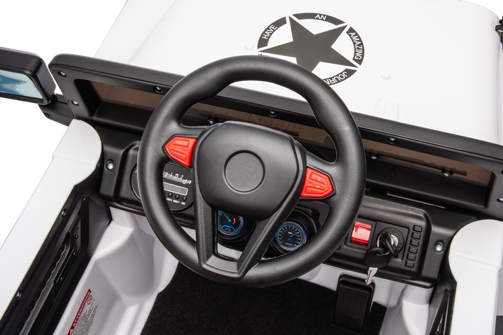 Auto Elettrica Macchina per Bambini Fuoristrada Off-Road con Sedile in Pelle e T - Foto 32 di 90