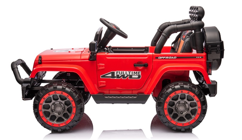 Auto Elettrica Macchina per Bambini Fuoristrada Off-Road con Sedile in Pelle e T - Foto 15 di 90