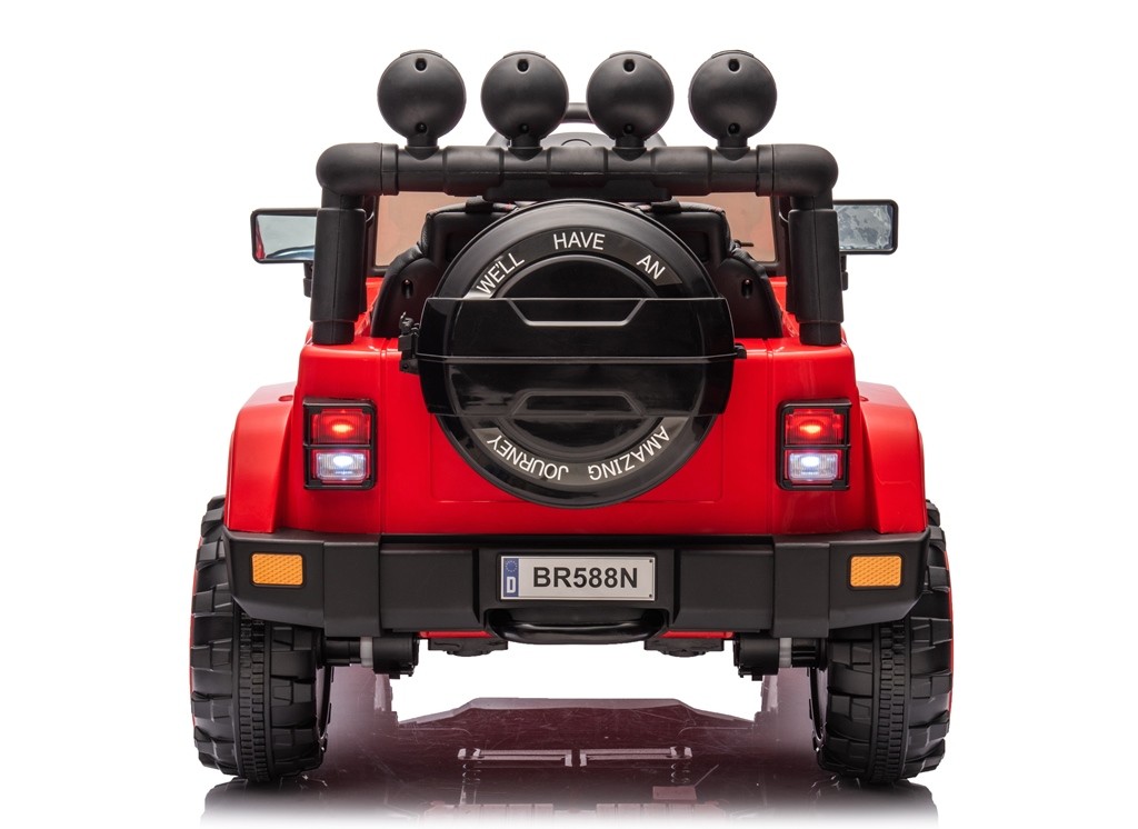 Auto Elettrica Macchina per Bambini Fuoristrada Off-Road con Sedile in Pelle e T - Foto 17 di 90