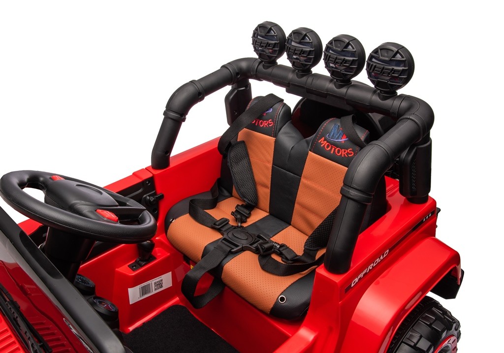 Auto Elettrica Macchina per Bambini Fuoristrada Off-Road con Sedile in Pelle e T - Foto 19 di 90