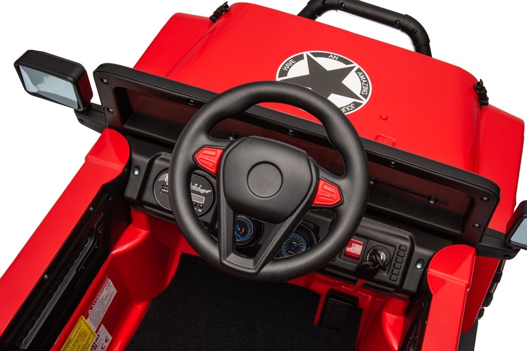 Auto Elettrica Macchina per Bambini Fuoristrada Off-Road con Sedile in Pelle e T - Foto 21 di 90
