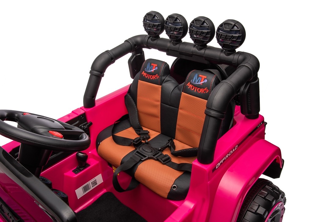 Auto Elettrica Macchina per Bambini Fuoristrada Off-Road con Sedile in Pelle e T - Foto 58 di 90