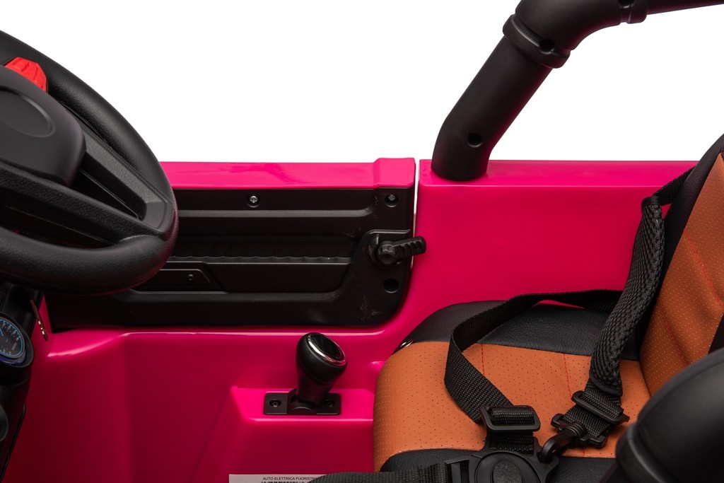 Auto Elettrica Macchina per Bambini Fuoristrada Off-Road con Sedile in Pelle e T - Foto 59 di 90