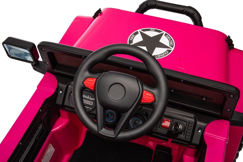 Auto Elettrica Macchina per Bambini Fuoristrada Off-Road con Sedile in Pelle e T - Foto 62 di 90