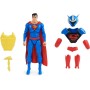 SpinMaster ‎6067957 DC Comics DC Adventures Superman Alto 30 cm con 9 Accessori e 17 Punti di Articolazione
