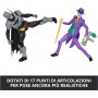 SpinMaster ‎6067958 DC Comics Batman Adventures Batman vs Joker Alti 30cm con 12 Accessori e 17 Punti di Articolazione