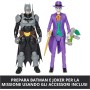 SpinMaster ‎6067958 DC Comics Batman Adventures Batman vs Joker Alti 30cm con 12 Accessori e 17 Punti di Articolazione