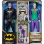 SpinMaster ‎6067958 DC Comics Batman Adventures Batman vs Joker Alti 30cm con 12 Accessori e 17 Punti di Articolazione