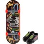 Mattel HNG30 Hot Wheels mini Skate Bright Flight con scarpe incluse