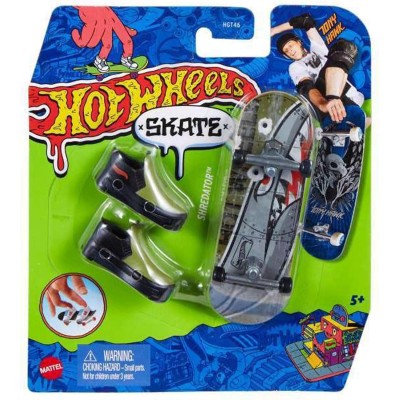 Mattel HNG23 Hot Wheels mini Skate Shredator con scarpe incluse