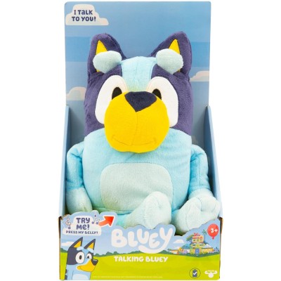 Giochi Preziosi ‎BLY16000 Bluey Peluche Parlante con 9 Frasi e Canzoni Originali