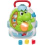 Chicco 0112930 Primi passi Dinosauro 2in1 Evolutivo Centro Attività con 2 Palline 3 Formine Luci e Suoni