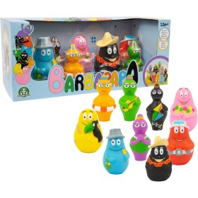 Giochi Preziosi ‎BAP20000 Barbapapà Set con 9 Mini Personaggi alti 8 cm