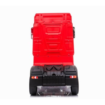 Camion Elettrico Mercedes Actros per Bambini 12V con Sedile in Pelle Telecomando Full Optional